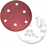 [Nikayoni Store's] 汎用 金属 研磨 研磨機 サンダー ダブルアクションサンダー用マジックペーパー マジックペーパー 100枚 サンディングペーパー 金属 パテ サーフェーサー ポリ