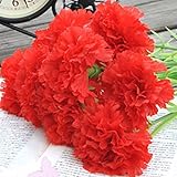 造花　アイスランド アジサイ ハイドレンジア ウェディング ブーケ バラ (レッド)