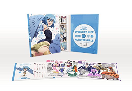 【Amazon.co.jp限定】モンスター娘のいる日常 Vol.3 Blu-ray 初回生産限定版(全巻購入特典:「描き下ろし全巻収納BOX」引換シリアルコード付)の表紙