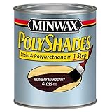 Minwax 480 Gloss PolyShades Stain and Polyurethane Bombay Mahogany, 1/2-Pint [並行輸入品]
