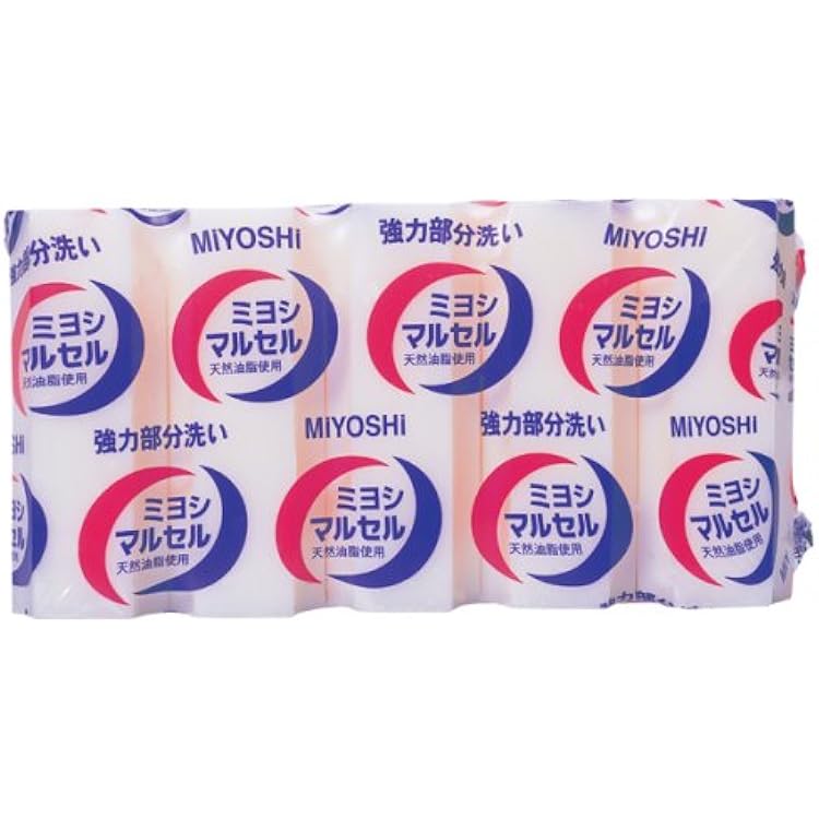 ミヨシマルセル　石鹸　5個入り1セット✖︎5 ミヨシ マルセル石鹸 5個×12パック 洗濯石鹸