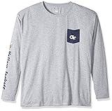 NCAA Georgia TechメンズExtraポイント長袖Tシャツ、XL、クールグレーヘザー