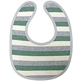 【ナチュラルマルチボーダー】　スタイ　ビブ　よだれかけ　リバーシブルタイプ　KMCS-NO.15　【日本製】　【charlotte】