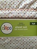 Circo Pink Orange Purple Polka Dot Sheet Set Basic Collection - FULL [並行輸入品]