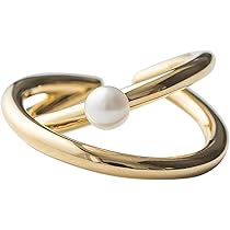 美品 ete エテ パール リングカフ シルバー925 ゴールド 13号 楽天市場】[ONLINE Limited] パール バイカラー リングカフ ete