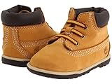 (ティンバーランド)Timberland ベビーシューズ・スリップオン・クリブシューズ・靴 6inches Crib Bootie (Infant) Wheat Nubuck 0 Infant 8cm