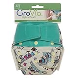 GroVia Cloth Diaper Shell - Hook & Loop - Funfair by GroVia [並行輸入品]