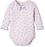 Bijoux & Bee(ビジュー&ビー) ドットと小花のお尻フリルロンパース<日本製> パープル 60