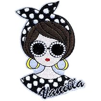 Amazon.co.jp: [ジゼル]ワッペン 刺繍 アイロン接着 お酒 ボトル