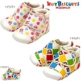 ミキハウス ホットビスケッツ(MIKIHOUSE HOT BISCUITS) マルチチェック&ドット☆ファーストベビーシューズ 13cm マルチ 71-9301-953