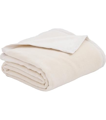 Amazon｜無印良品 あったか綿毛布 グレーベージュ ダブルサイズ 180