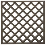 タカショー ウッディープラ フェンス ダークブラウン 900X900mm