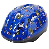 キッズヘルメット 軽量 子供用 自転車 3-7歳向け　52-54cm調整可能　スケートボード 通気 8ホール Helmet キッズ　スケートボード 通学 プレゼント ブルーベア