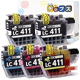 【インクのチップス】 ブラザー用 LC411-4PK互換インク 対応機種 : DCP-J915N / DCP-J526N / DCP-J914N / DCP-J926N-W/DCP-J926N-B/DCP-J1800N / MFC-J739DN / MFC-J904N / MFC-J739DWN / MFC-J939DN 他