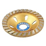 uxcell ダイヤモンドカップサンダー　凹カップ　ダイヤモンド研削砥石　ダイヤモンドカッター　研削砥石　砥石車　ホイール　セグメントタイプ　切断作業