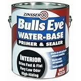 Zinsser 150731 Bulls Eye Water Based Primer-Sealer & Stain Killer Water Based Interior Flat Tintable