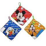 ループ付きタオル【ディズニー3枚組】 (ディズニーボーイズ)