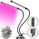 Liebeye 植物ランプ 植物育成ライト 改良版 グリップ型 18 赤/青 低消費電力 水耕栽培 室内栽培 植物育成使用 (18) 米国の規制