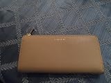 コーチ 財布 COACH SAFFIANO LEATHER SLIM ZIP WALLET LIGHT GOLD [並行輸入品]