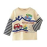 ミキハウス ホットビスケッツ (MIKIHOUSE HOT BISCUITS) Ｔシャツ 73-5206-975 90cm アイボリ