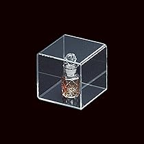 なぎ1104540 4面アクリル Amazon｜透明アクリル4面ボックス 10cm角 1個 【 ロの字ボックス 4面体