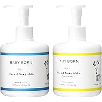 【BABY BORN】フェイス＆ボディミルク 300ml ×2（ラベンダー） Amazon.co.jp: BABY BORN ベビーボーン フェイス＆ボディミルク 乳液