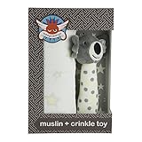 ウィーゴアミーゴ Weegoamigo おくるみ+トイセット モスリン トイ セット Muslin + Crinkle Toy Set Silver Koala