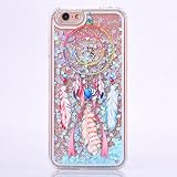 DOTORA iPhone 5S / iPhone SE 専用ハードケース おしゃれ 風鈴柄 キラキラ ラメ入り ポリカーボネート ハード クリア 耐衝撃 カバー #12