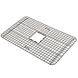 Sinkology SG001-33 Wright Copper Kitchen Sink Bottom Grid Heavy Duty Vinyl Coated, Antique Brown [並行