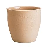 アドミナ 植木鉢 穴あき 25cm ライトブラウン 【スピカ S-4】 陶器 信楽焼き おしゃれ