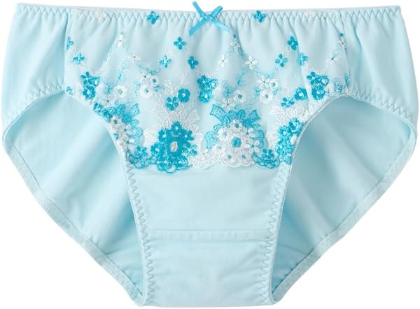 Nissen MTF Cotton Blend Stretch Crotch Embroidered Lace MTF Shorts - 1