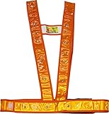 ミズケイ 役立~ツ LEDタスキ型安全ベルト 「光るんです」 オレンジ/白LED 3020012