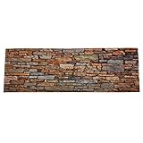 yjydadaダイニングルームカーペットShaggyソフトエリアラグ寝室長方形床マット60 x 180 cm