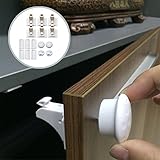 赤ちゃん安全磁気キャビネットロック、6ロックと2磁気のキー、簡単なインストール、必要ませツールはありませんやネジ、3M フォームを使用 (6 in 2)