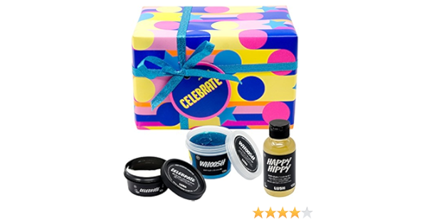 Amazon ラッシュ Lush セレブレイト Celebrate ギフトセット ショップバッグ付き シャワージェル シャワージェリー ボディローション セット Lush ラッシュ ギフトセット 通販