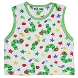 2016年 秋冬 はらぺこあおむし 総柄フリースベスト THE WORLD OF ERIC CARLE グリーン◇90cm