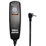 【ロワジャパン】Canon対応 RS-60E3/PENTAX対応 CS-205 対応 互換 シャッター リモコン コード レリーズ【初心者向け/握りやすい】