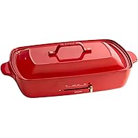 BRUNO ホットプレートグランデサイズ BOE026-RD レッド BOE026-RD