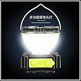 屋外ledヘッドライト//グレア充電式スーパー明るいヘッドマウント懐中電灯//夜釣り釣り鉱夫//長距離防水