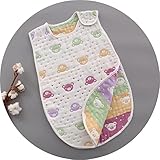 6重 ガーゼスリーパー ガーゼおくるみ パジャマ 寝袋 オーガニックコットン 42*70 cm くまさん