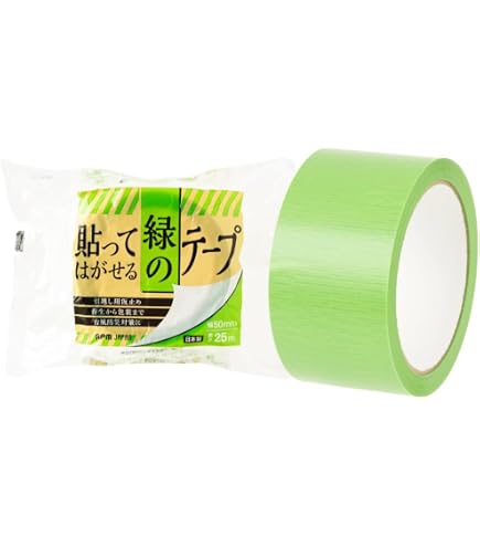 Amazon.co.jp: 菊水テープ クロスロン床養生用テープ 40mm×25m 青 KS