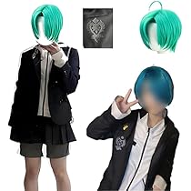 にじさんじ 七次元生徒会 緑仙 仙河緑 コスプレウィッグ・衣装セット 51jwXu0NdOL._AC_UL210_SR210,