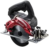 日立工機 14.4V コードレス丸のこ 充電式 刃径125mm ブロワー機構付 レッド 蓄電池・充電器別売り C14DBL(NN) 本体のみ