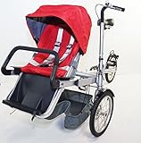 High End Convertible 3 in 1 Folding Stroller Bike with Big 16 'ホイール、ストレージ、Sun Shade by kidsviponline