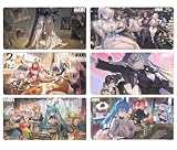 勝利の女神：NIKKE マウスパッド ニケ２周年 シンデレラ 大型マウスパッド 人気ゲーム おしゃれ ゴム底 キーボードパッド 防水 耐洗い表面 耐久性良い プレゼント (11,900X400X3MM)
