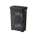 東谷 ライトファーニチャー アミー ランドリーボックス LFS-693BK 【代引き不可】