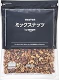 by Amazon ミックスナッツ 1kg 植物油不使用 無塩 食塩無添加 アーモンド カシューナッツ くるみ