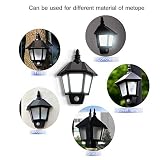 VINTAGE SOLAR POWERED LED WALL LIGHT / TWO SMART COLOR-SWITCH MODE [並行輸入品]