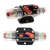 D DOLITY 2点セット　回路ブレーカ　遮断器　30A + 60A　リセット　オーディオ保護