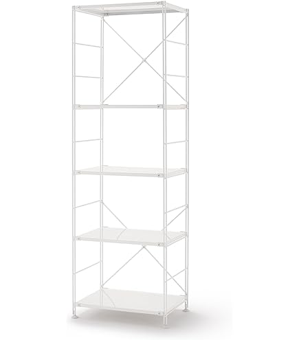 Amazon｜無印良品 スチールユニットシェルフ用スチール棚追加セット 幅